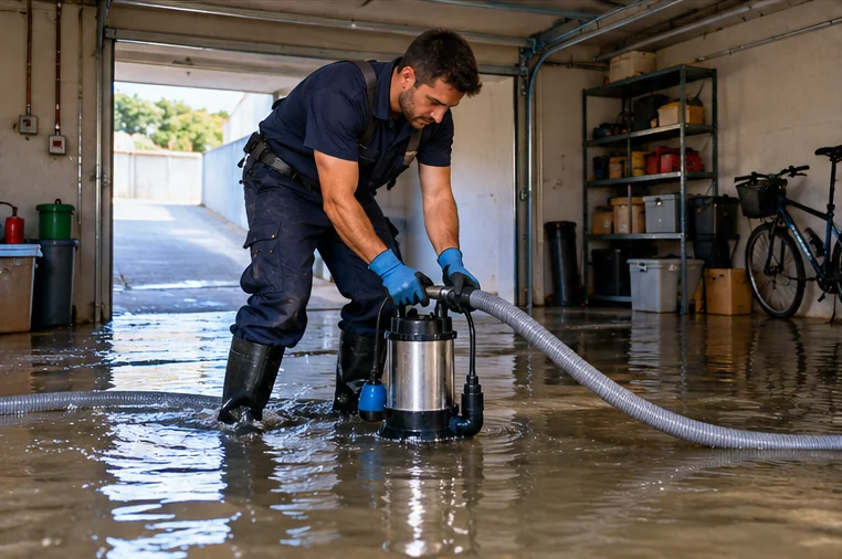 Illustration du service Pompage et dégâts des eaux